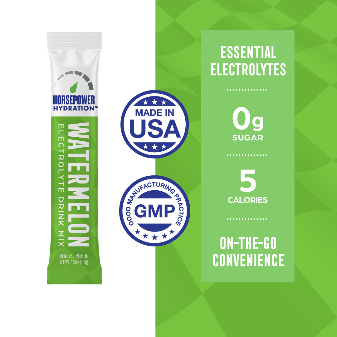Watermelon Electrolyte Mix – Zero Sugar Premium Electrolyte Stick Packs (30 Sticks)